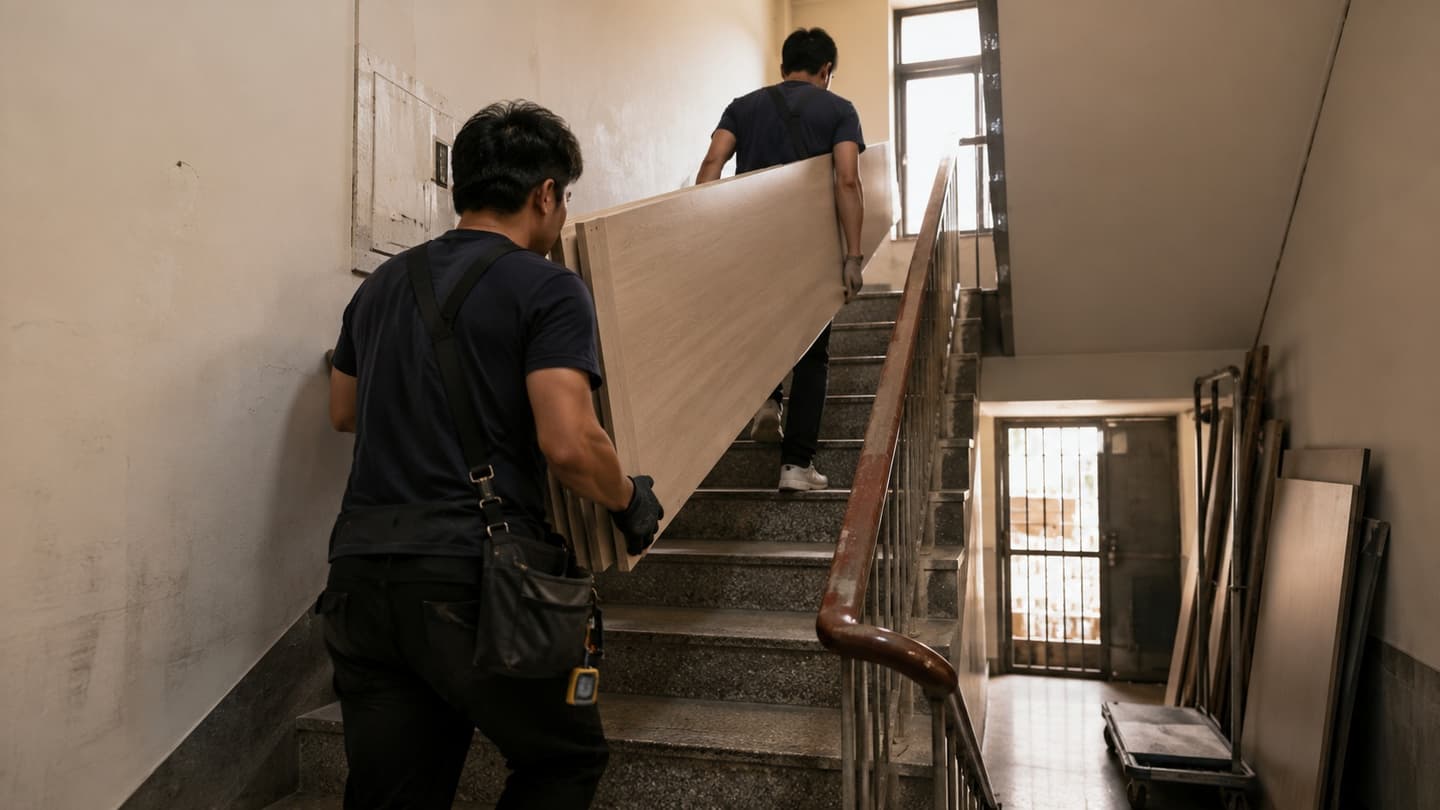 板橋系統櫃預算怎麼分配?20~35 坪全室櫃體配置、佔比與刪減順序【2026】